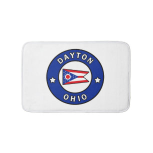 Dayton Ohio Bath Mat