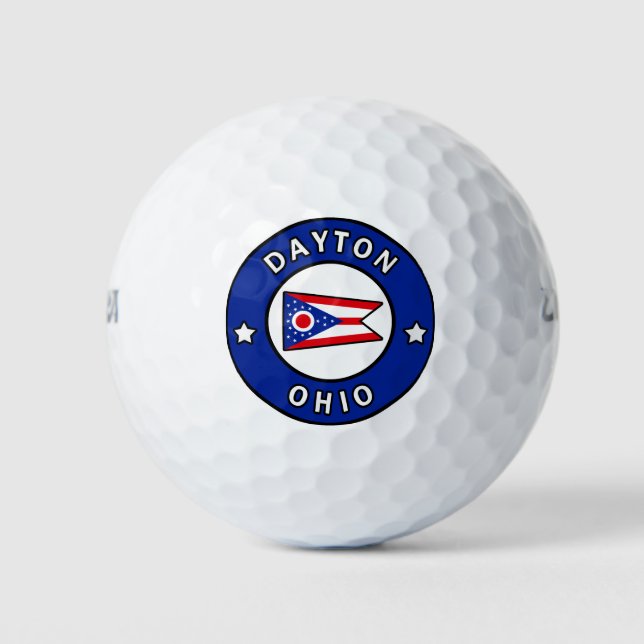 Dayton Ohio Golf Balls (Front)