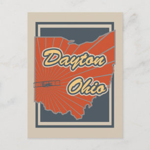Dayton, Ohio Postcard - Travel Postcard