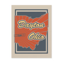Dayton, Ohio Postcard - Travel Postcard