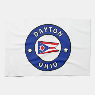 Dayton Ohio Tea Towel