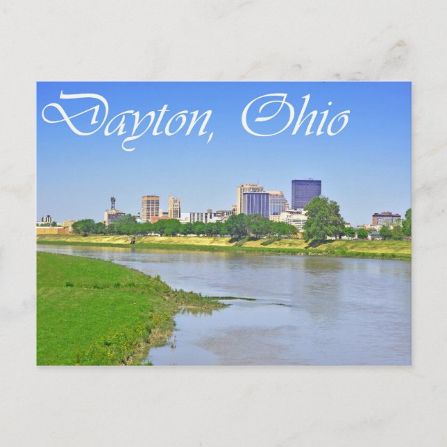 Dayton, Ohio, U.S.A. Postcard (Front)