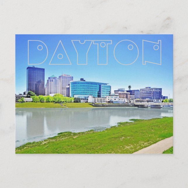 Dayton, Ohio, U.S.A. Postcard (Front)