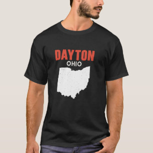 DAYTON Ohio USA State America Travel Ohioan T-Shirt