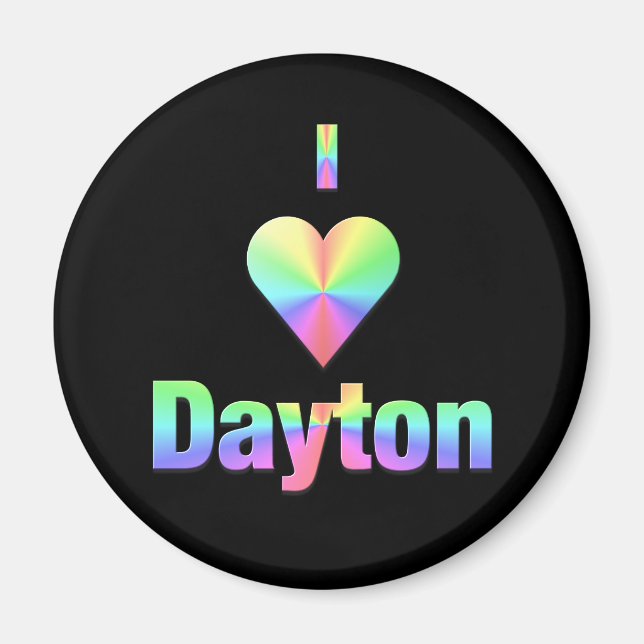 Dayton -- Pastels Magnet (Front)