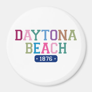 Daytona Beach 1876 Magnet