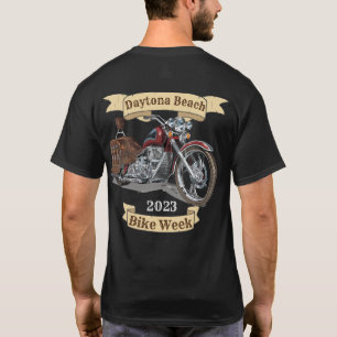 Daytona Beach Bike Week 2023 Motorcycle T-Shirt