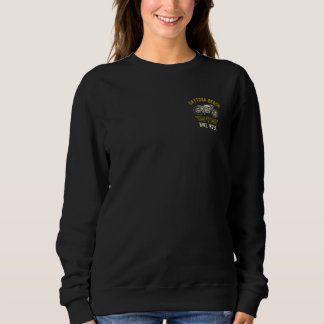 Daytona Beach Bike Week Retro Motorcycle 8 Sweatshirt