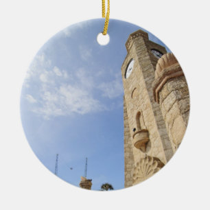 Daytona Beach Boardwalk Clock Tower Ornament