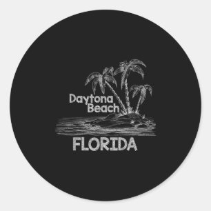 Daytona Beach Family Vacation Cruise Shirt  Classic Round Sticker