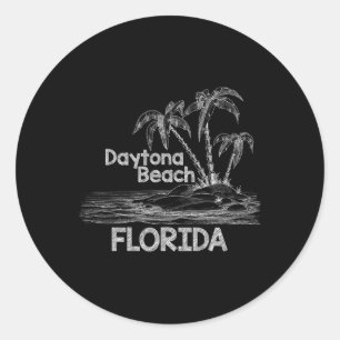 Daytona Beach Family Vacation Cruise Shirt  Classic Round Sticker