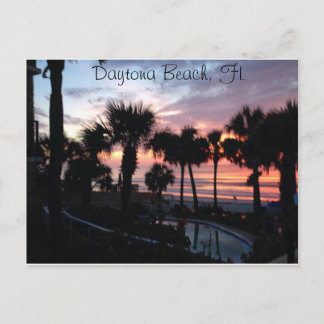 Daytona Beach, FL Sunrise Postcard