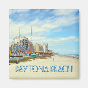 Daytona Beach Florida beach photo Magnet