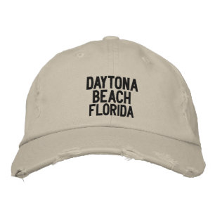 Daytona Beach, Florida Embroidered Cap