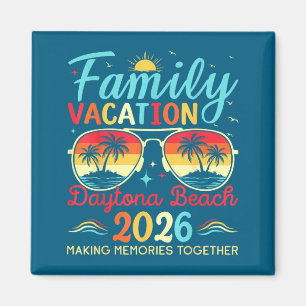 Daytona beach florida family vacation 2026 matchin magnet