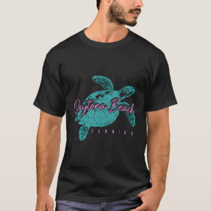 Daytona Beach Florida Fl Sea Turtle Surfer Diving T-Shirt