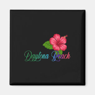 Daytona Beach Florida Hibiscus Flower  Magnet