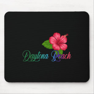 Daytona Beach Florida Hibiscus Flower Mouse Pad