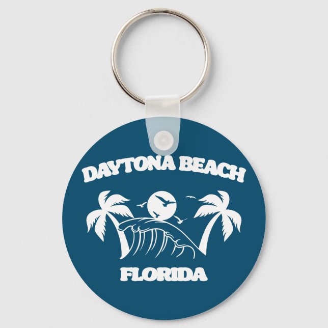 Daytona Beach Florida Key Ring (Front)