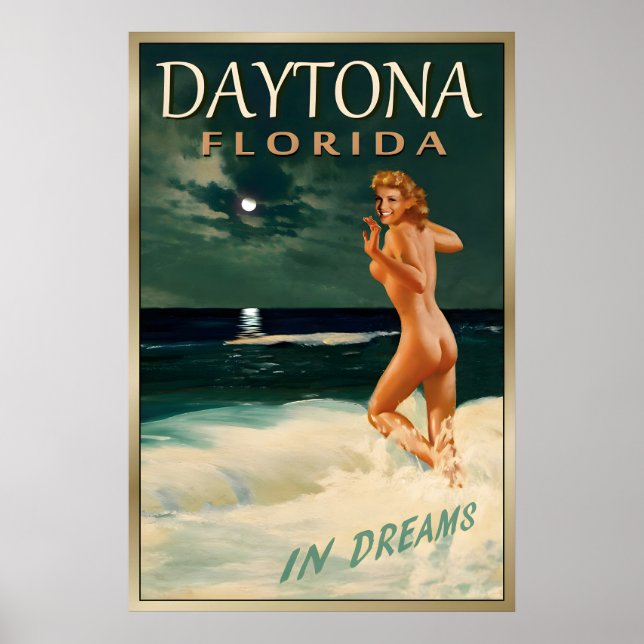 DAYTONA BEACH Florida-New Original Marilyn Monroe Poster (Front)