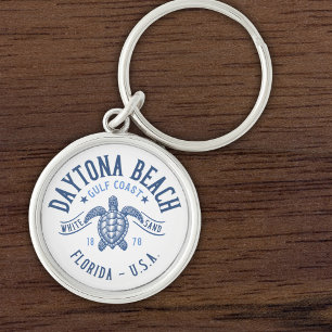 Daytona Beach Florida Paradise Beach Key Ring