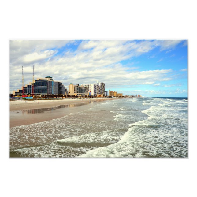 Daytona Beach Florida Photo Print (Front)