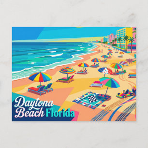 Daytona Beach Florida Postcard