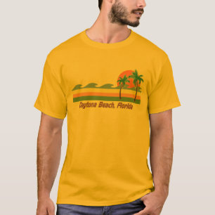 Daytona Beach Florida RETRO Tshirt
