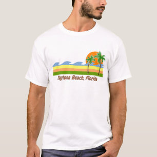 Daytona Beach Florida RETRO Tshirt