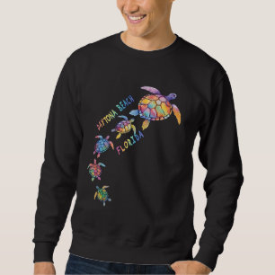 Daytona Beach Florida Sea Turtle Lover Vacation Sweatshirt