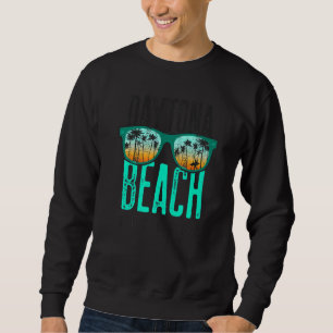 Daytona Beach Florida Summer Vacation Surfing Day Sweatshirt