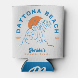DAYTONA BEACH FLORIDA SUMMER WAVES VACATION CAN COOLER