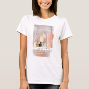 Daytona Beach Florida Sunset Photo T-Shirt