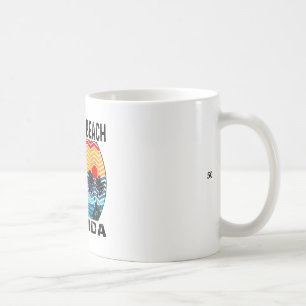 Daytona Beach Florida Surfing Surfboard For Men Wo Coffee Mug