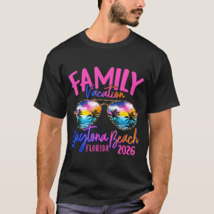 Daytona Beach Florida Vacation 2026 Matching Famil T-Shirt