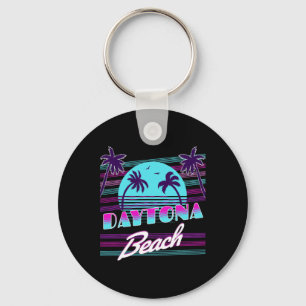 Daytona Beach For Men Women Girls Kids Key Ring
