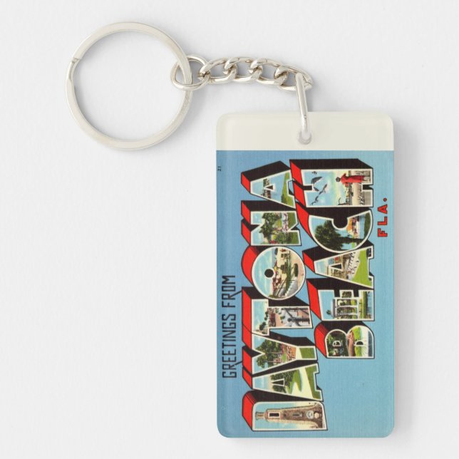 Daytona Beach Key Ring (Front)