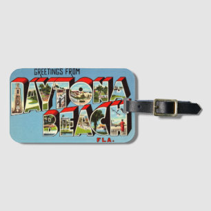 Daytona Beach Luggage Tag
