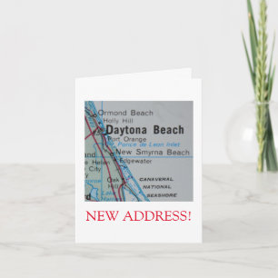 Daytona Beach New Address announcement