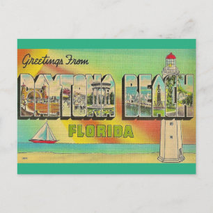 Daytona Beach Postcard
