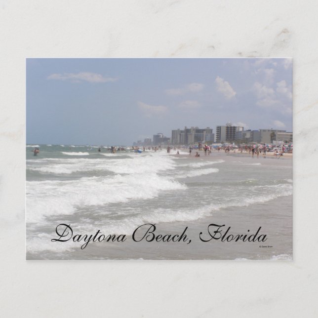 Daytona Beach Postcard (Front)
