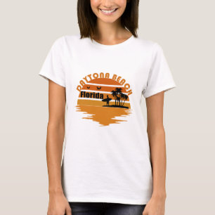 Daytona beach vintage sunset retro landscape T-Shirt