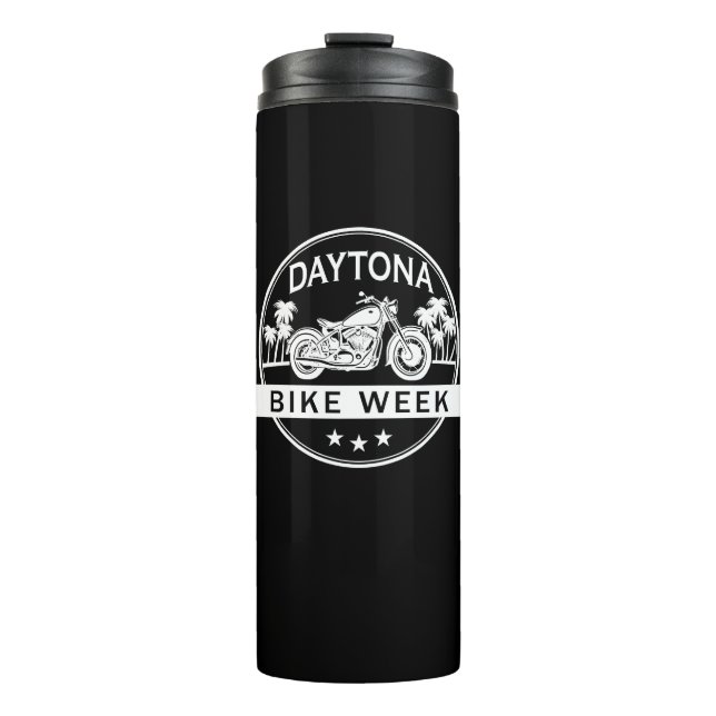 Daytona Bike Week Motorbike Thermal Tumbler (Front)