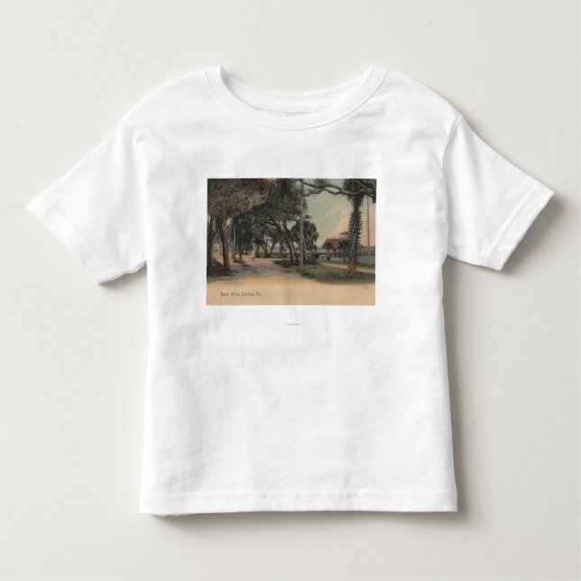 Daytona, Florida - View of Beach Street Toddler T-Shirt (Front)
