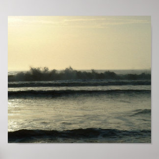 Daytona Waves Poster