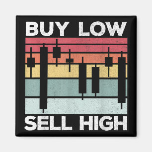 Daytrading Buy low sell high Candlesticks Magnet