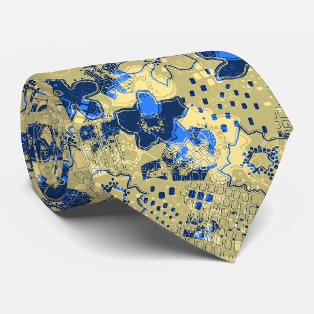 Daytrip Floral Vintage Two-sided Tie (Rolled)