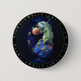 Daze of the Iguana 6 Cm Round Badge