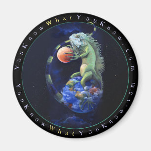Daze of the Iguana Magnet