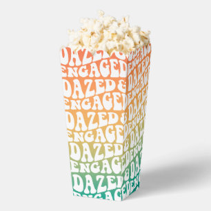 Dazed Engaged Retro Gradient  Favour Box